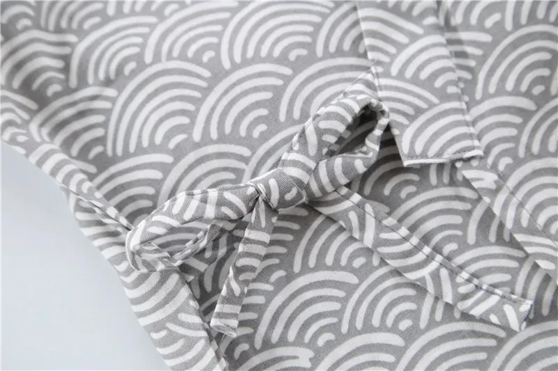 Pure cotton double gauze mid-length home service