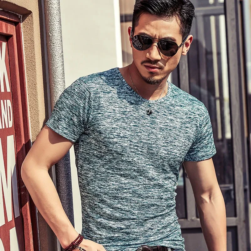 Men's slim short sleeve t-shirt