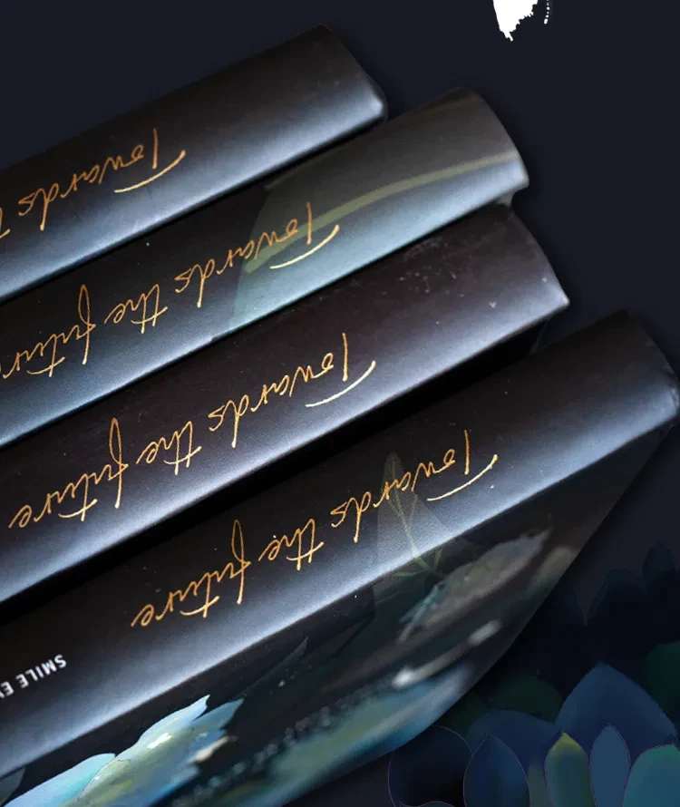 Color Illustration Inside P Age Notebook Luminous Cover Diary Book Journal A5 Scrapbook Cute Student Gift