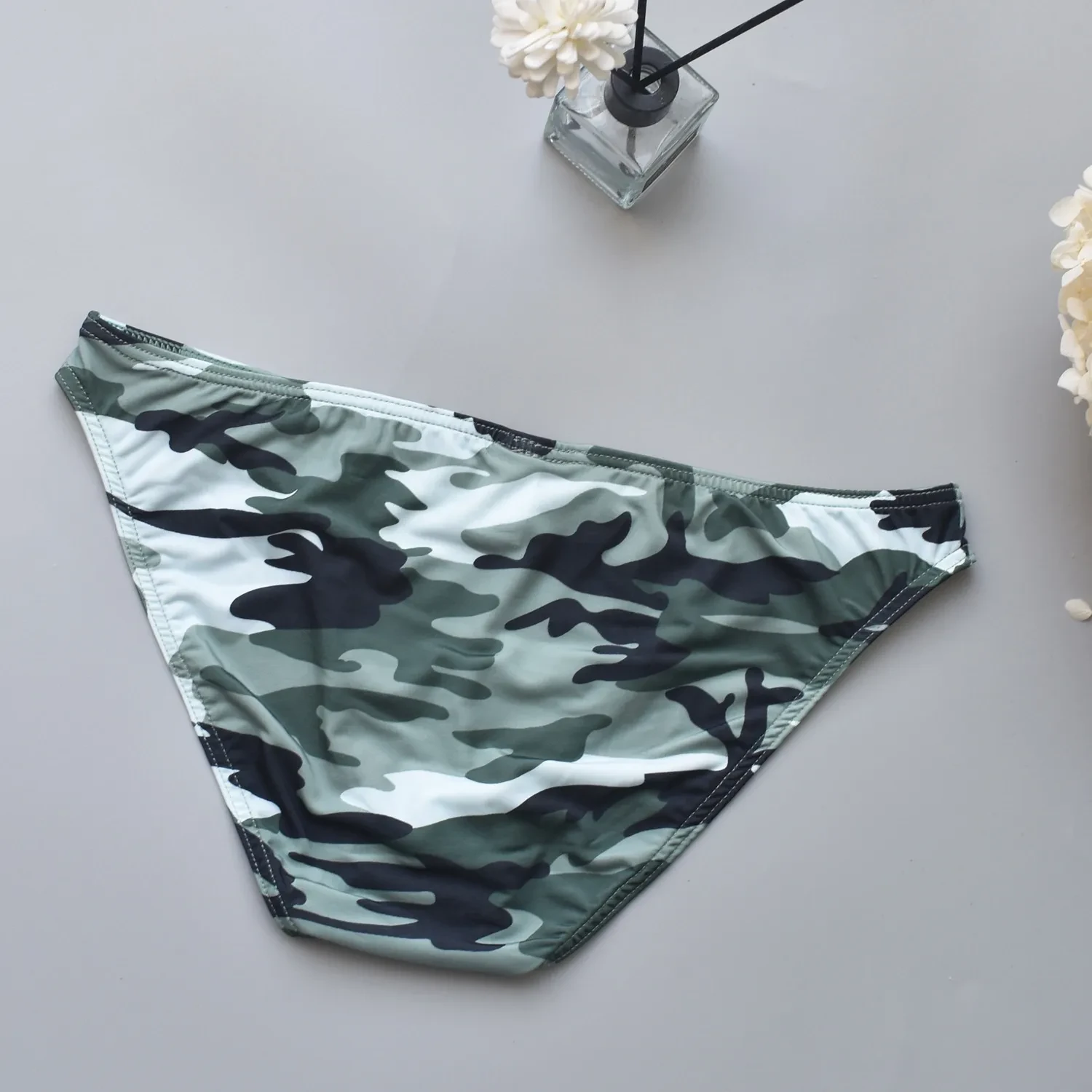 Four-color Camouflage Men's Briefs