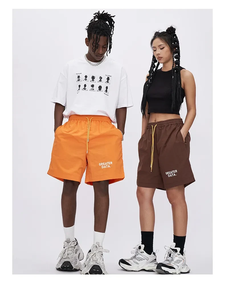 Printed Loose Cargo Men's Shorts