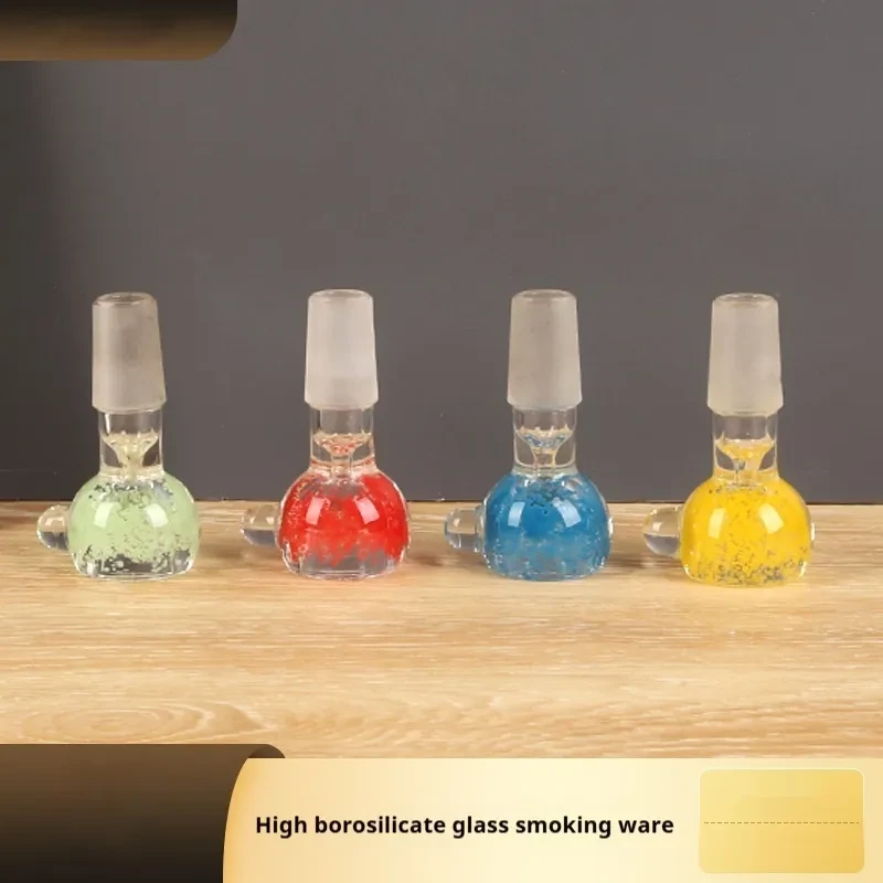 Glass Cigarette Holder Accessories Color Transparent Trumpet Pipe