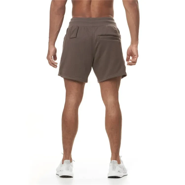 Summer Men's Multi-pocket Sports Shorts Brown