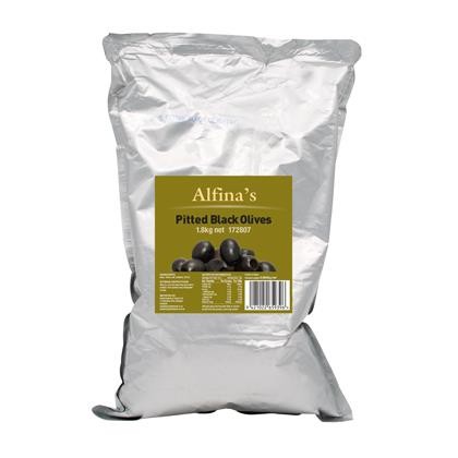 Olives Black Pitted Spanish