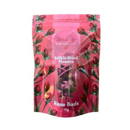 Flowers Edible Rose Bud Red