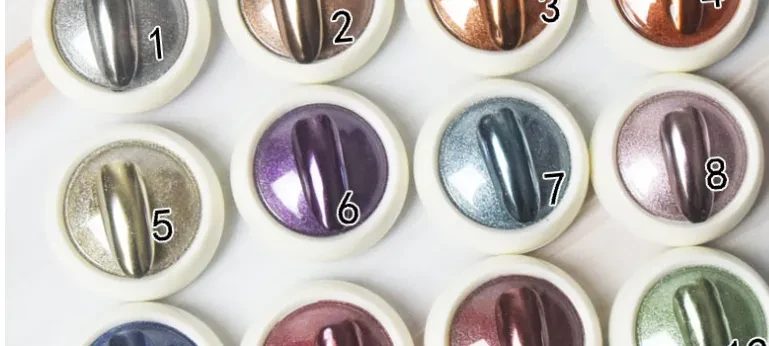 Nail polish gel powder