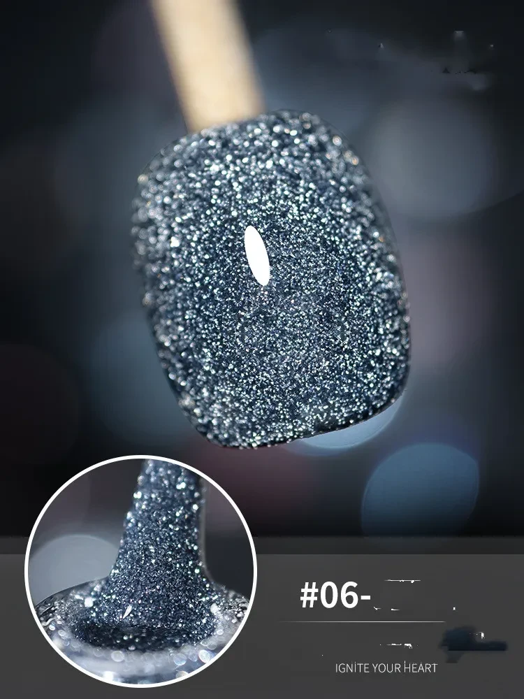 Glitter Nail Gel Polish Primer UV Nail Gel Varnish