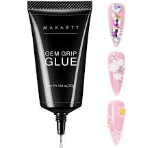 Nail crystal extension glue