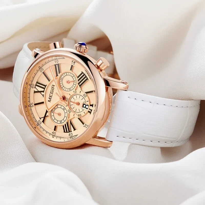 Trend Multifunctional Chronograph Women's Watch