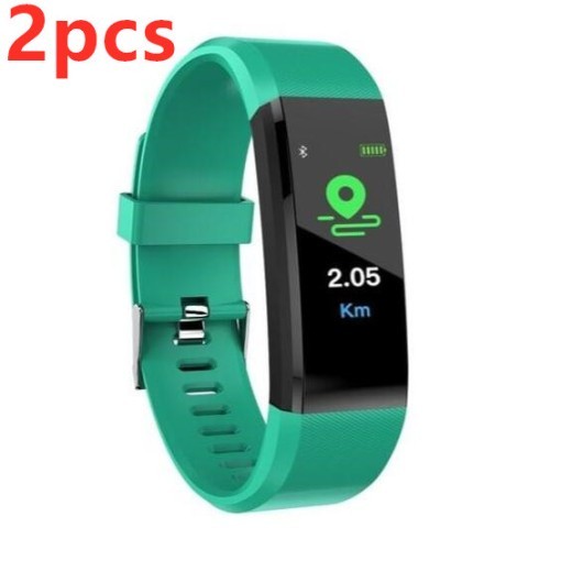 Smart Bracelet With Bluetooth Wristband Heart Rate Monitor Watch Activity Fitness Tracker