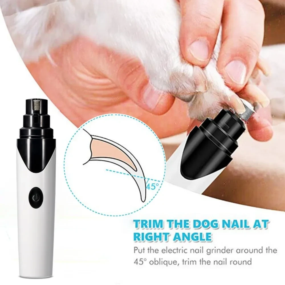 Pet Dog Cat Pencil Sharpener, Electric Nail Clippers Cleaning Nail Clippers