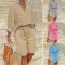 Cotton And Linen Women's Clothing Fashion Casual Set