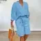 Cotton And Linen Women's Clothing Fashion Casual Set