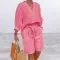 Cotton And Linen Women's Clothing Fashion Casual Set