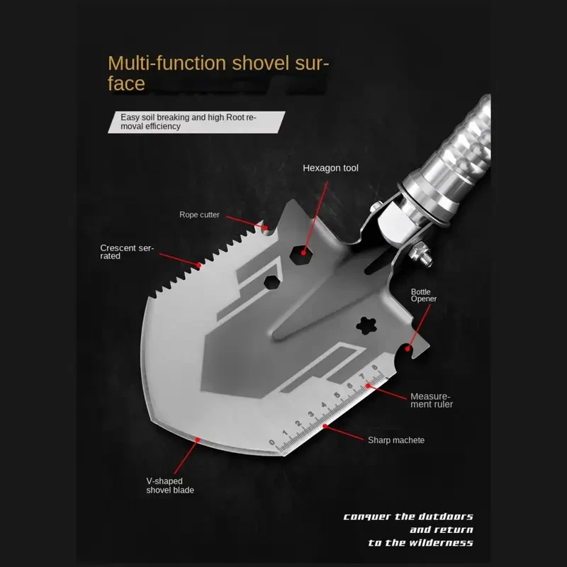 Multi-Purpose Camping Shovel