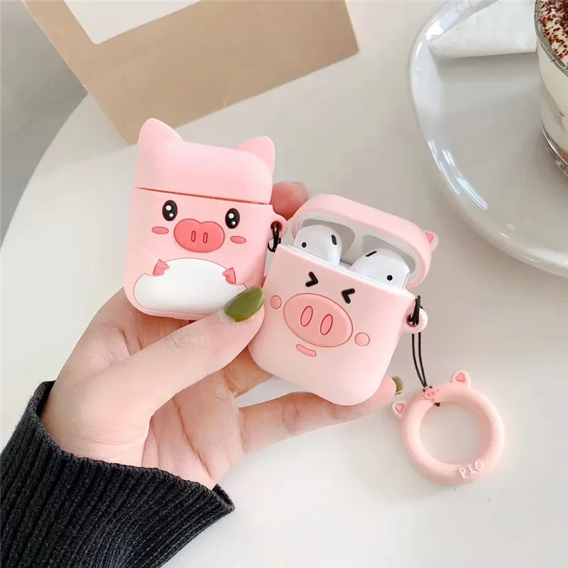 Compatible with Apple, Piglet Headphone Bag