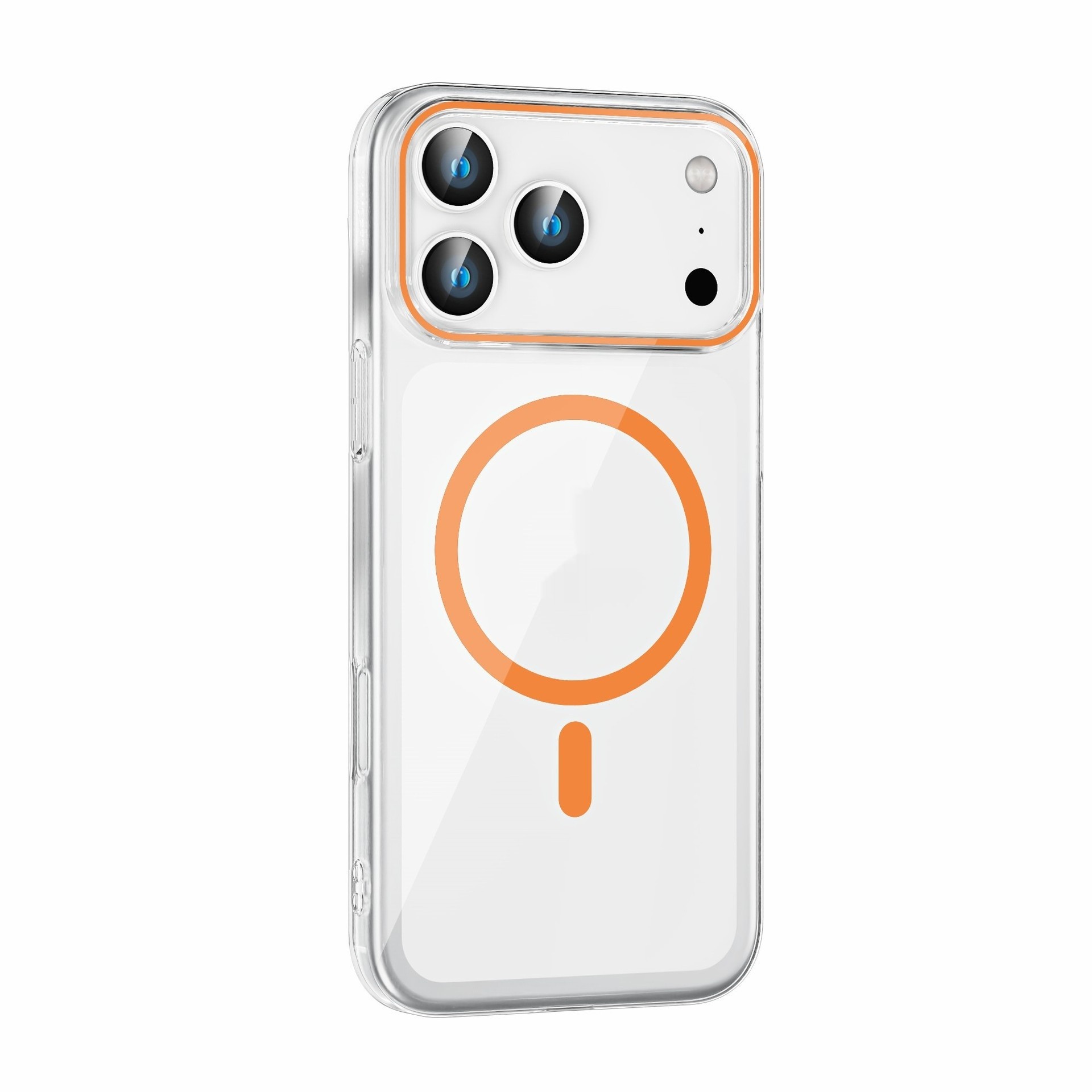 Transparent Magnetic Lens Oil Drop-resistant Protective Cover