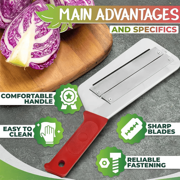 Stainless Steel Shredder Knife - Save your cooking time and energy!