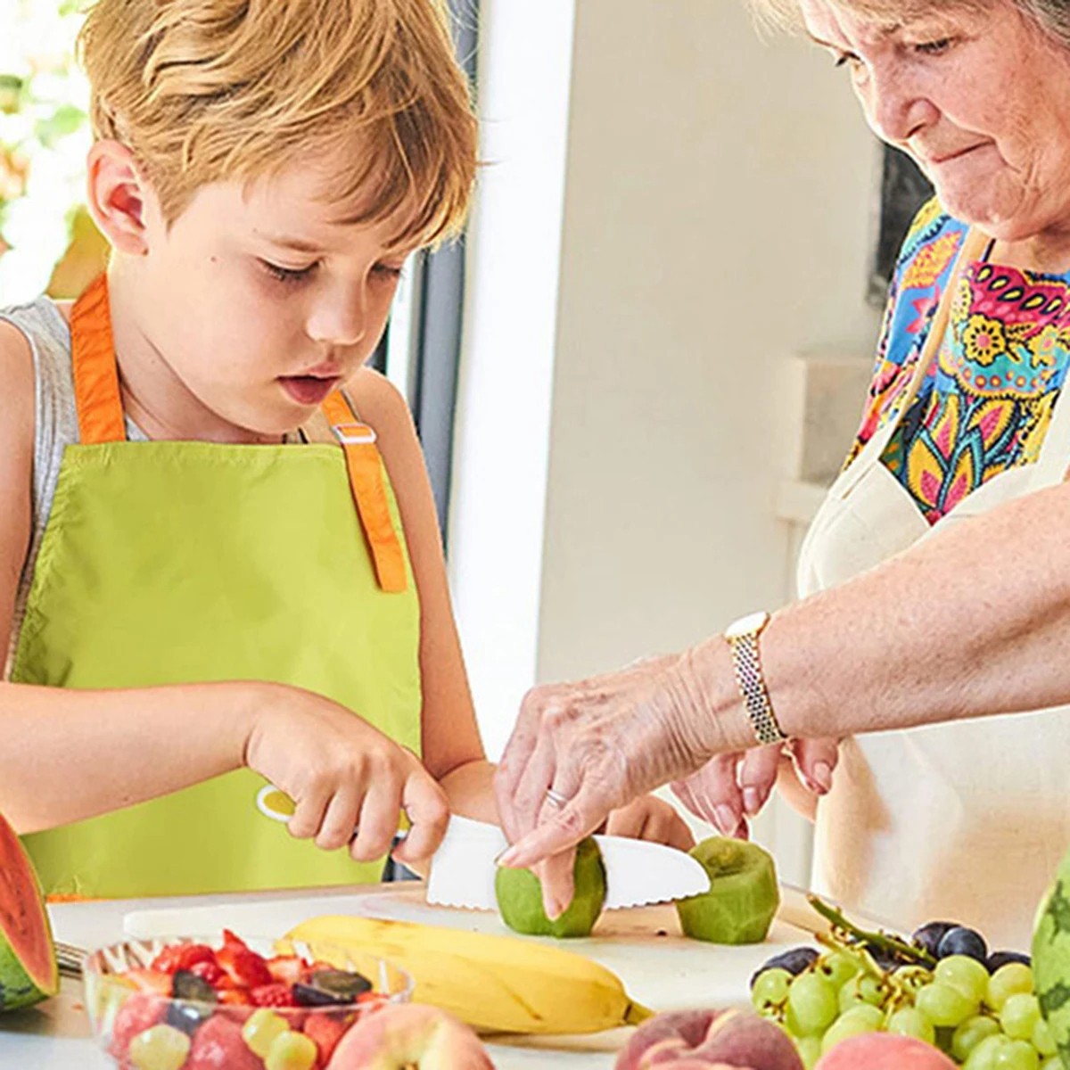 18pcs Kids Cooking Set Real Cooking Montessori Kitchen Tools