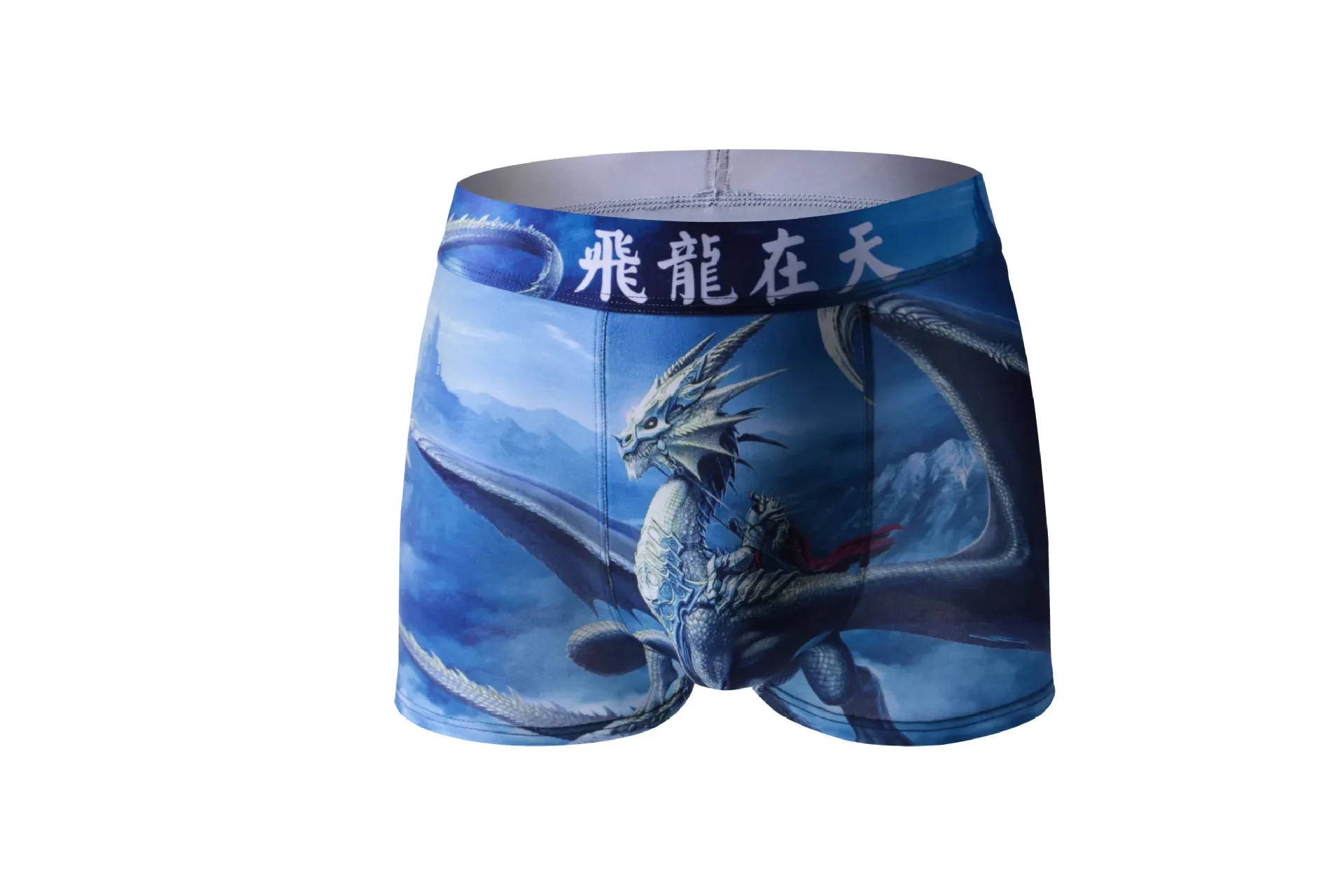 Dragon Panties Men's Boxers Milk Silk Pant Top