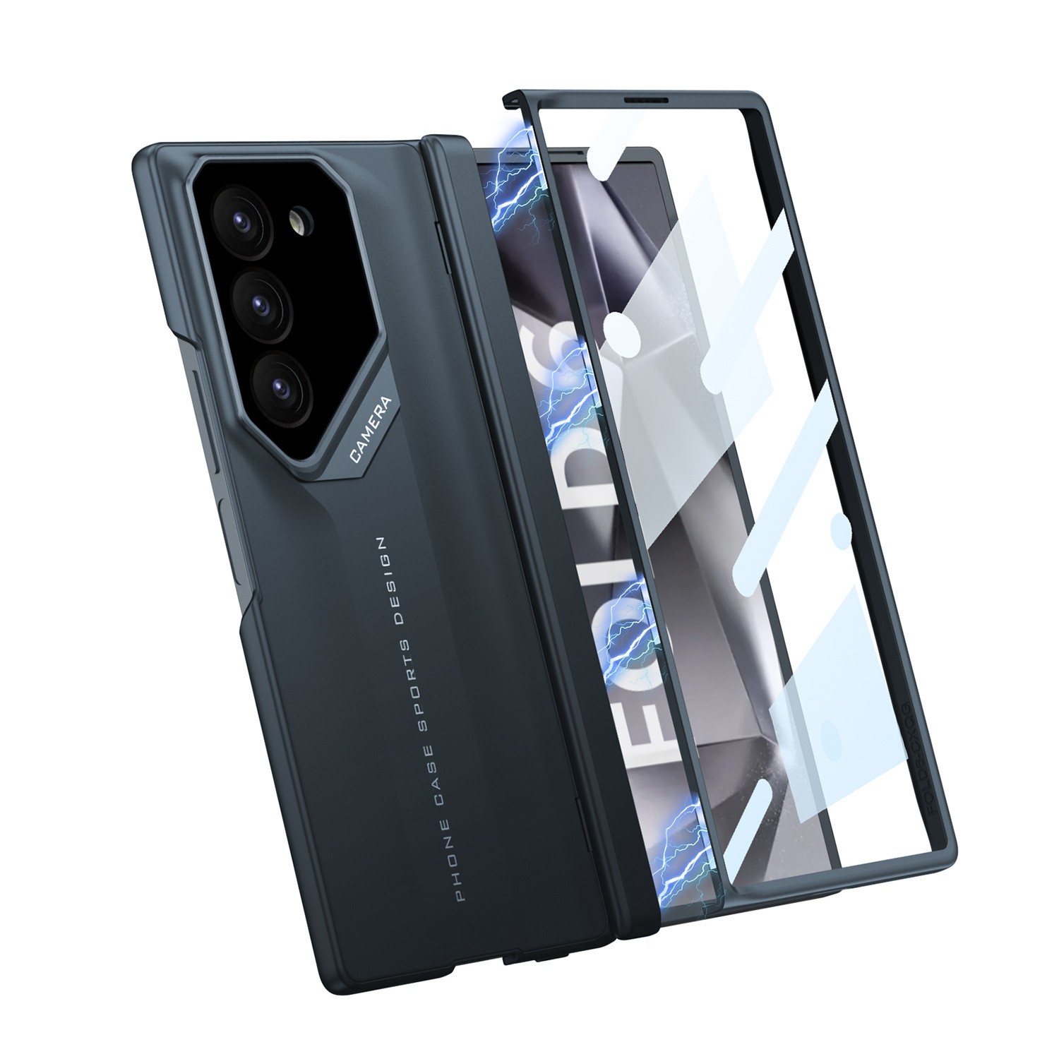 Frosted Hard Shell Ultra-thin Magnetic Super Running Shell Membrane Integrated Protective Case