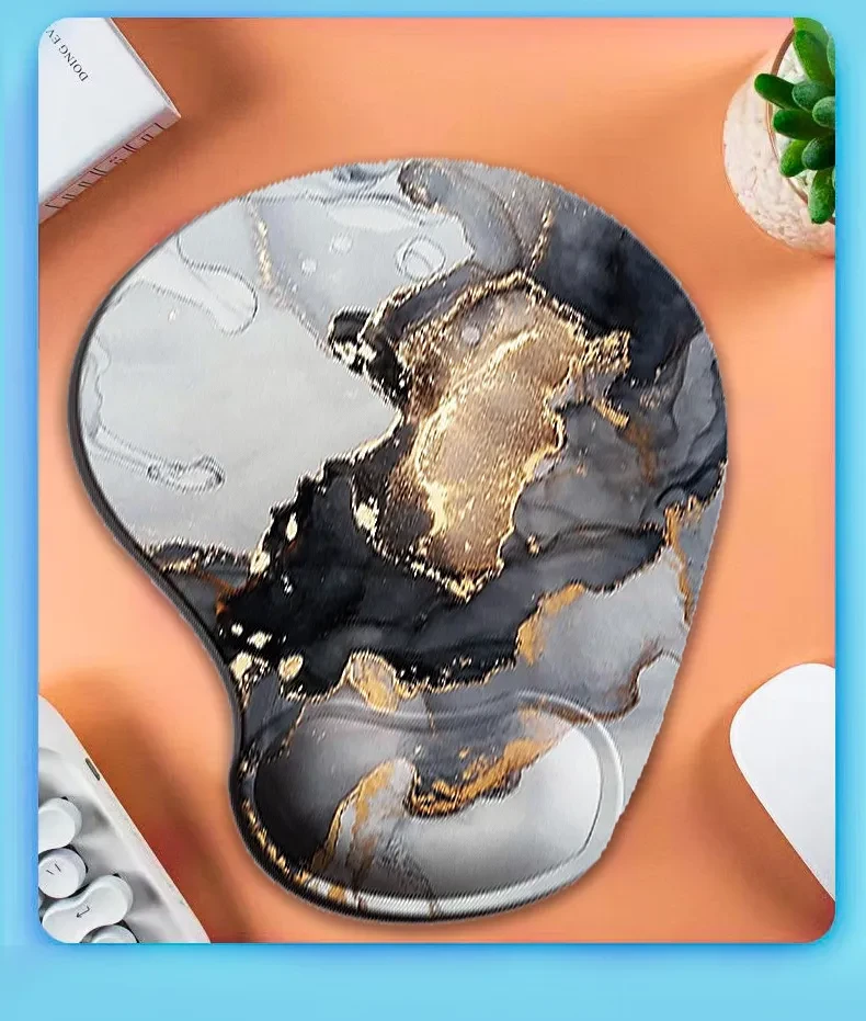 E-Commerce Wristband Rubber Sole Keyboard Pad Flower Game Office Set