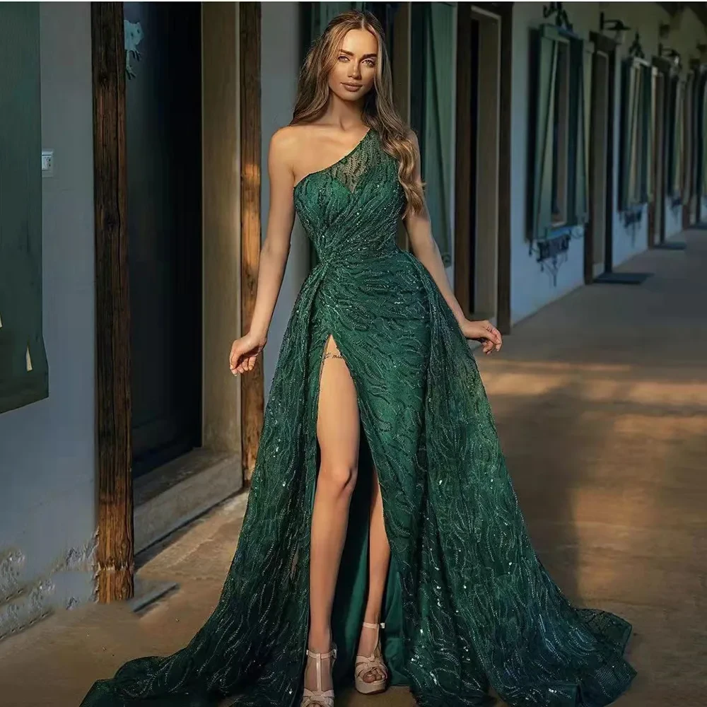 One Shoulder Cocktail Dress