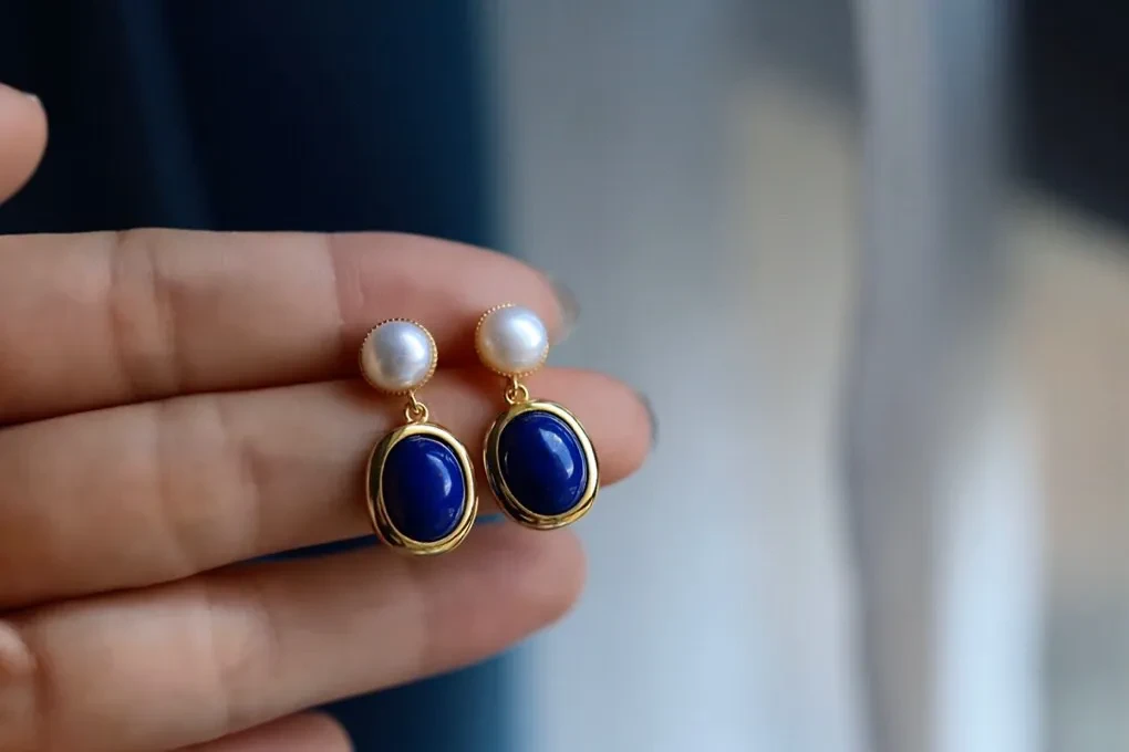 Natural Lapis Lazuli Pearl