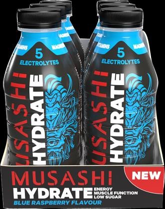 Drink Hydrate Blue Raspberry Bottle