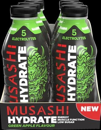 Drink Hydrate Green Apple Bottle