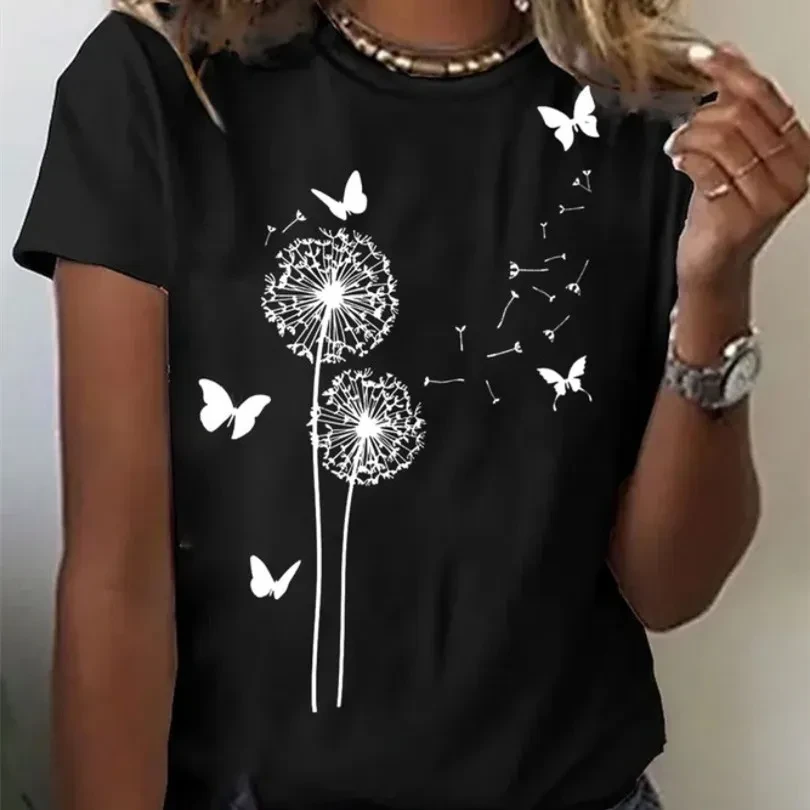 T-shirt Casual Tops For Women