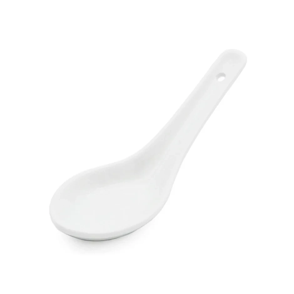 Crockery Spoon 5" (White)