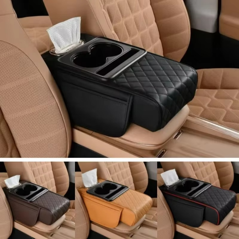 Integrated Pressurized Multifunctional Car Armrest Heightening Pad