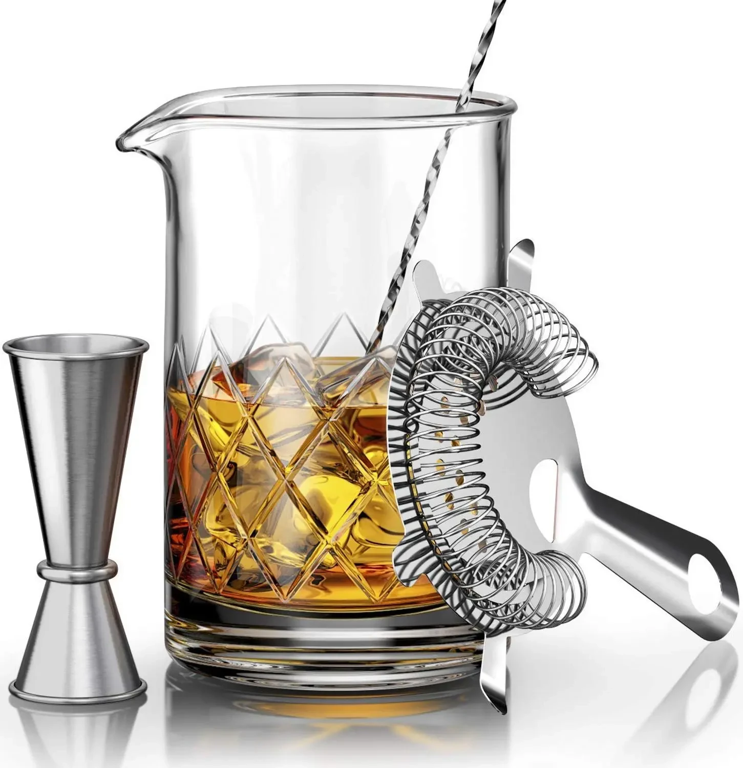 Glass Cocktail Shaker